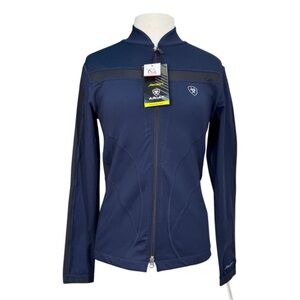 Ariat Ascent Women's Full Zip Mesh Breathable Training Jacket Large